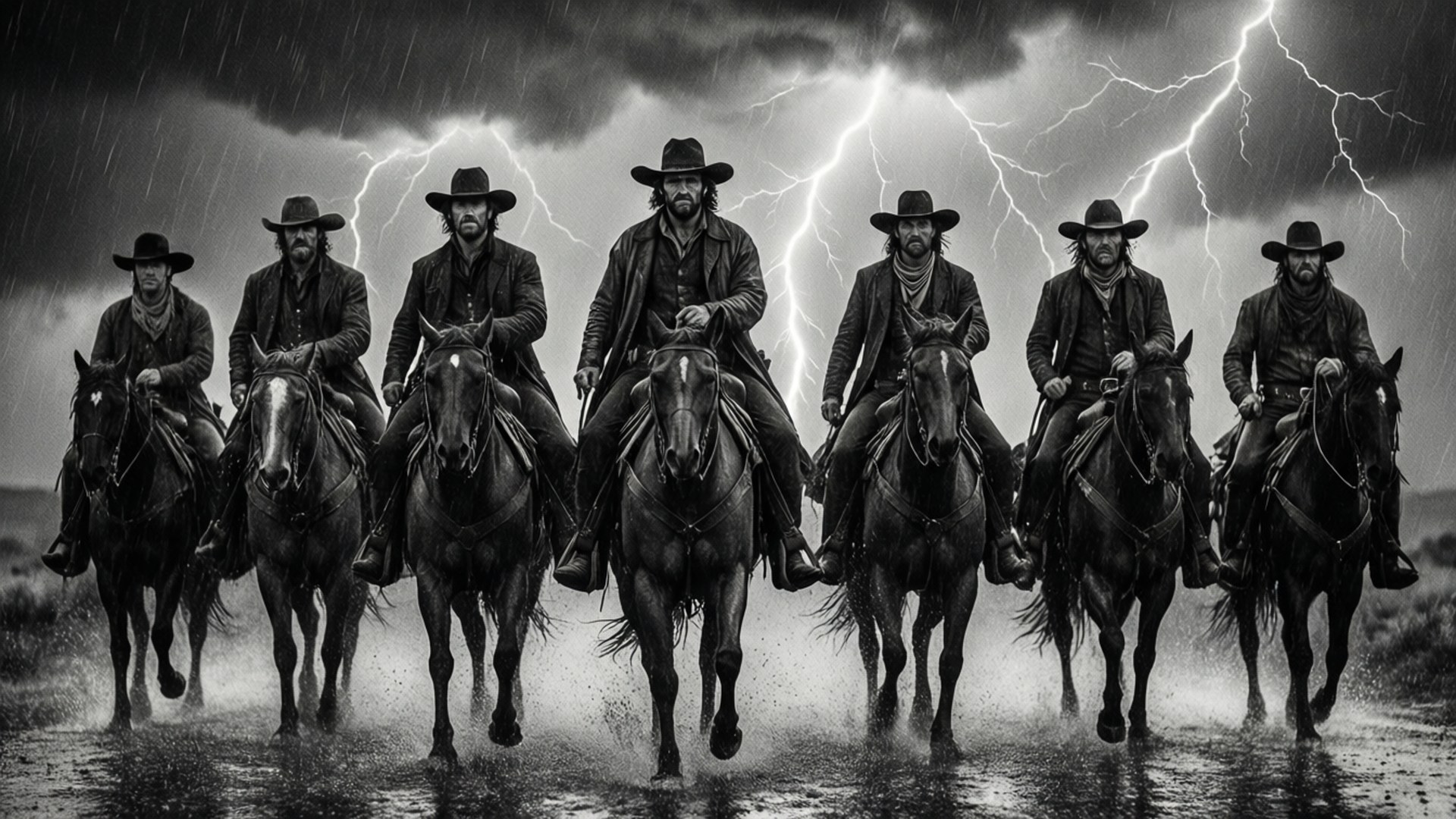Riders in the Storm by Wallpapers.art Studio