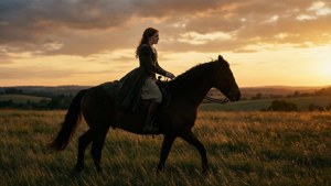Riding into Sunset