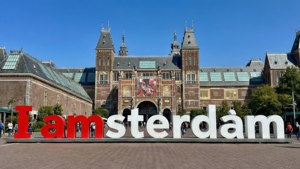 Rijksmuseum with I Amsterdam