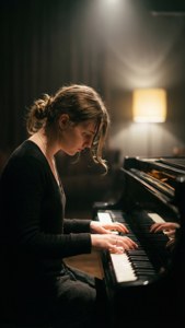 Riley at the Piano
