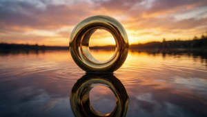 Ring at Sunset