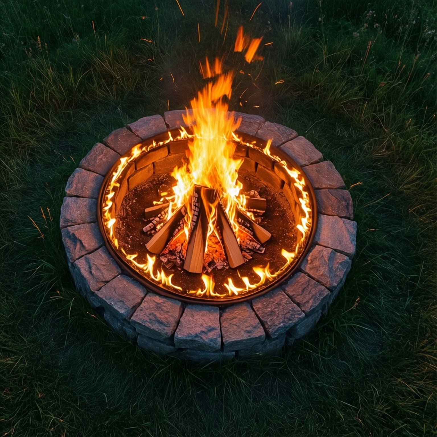 Ring of Fire by Wallpapers.art Studio