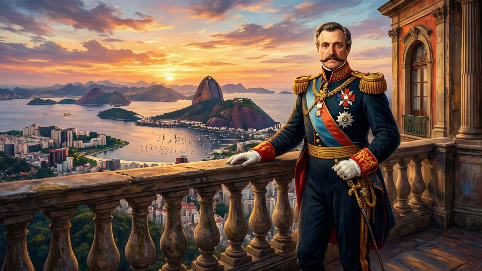 Rio from the Palace by Wallpapers.art Studio