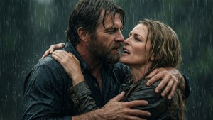 Rip and Beth in Rain
