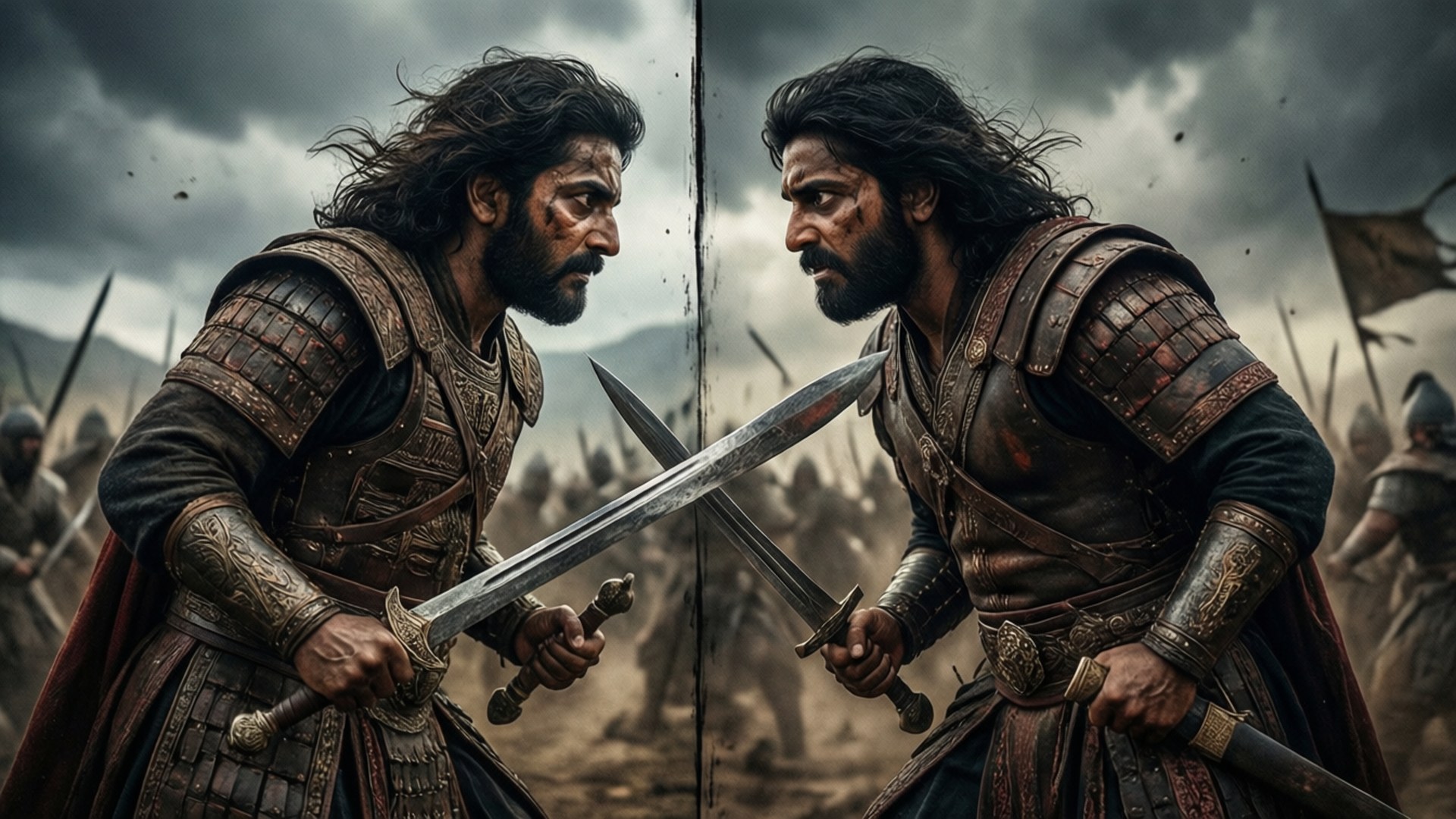Rivalry of Legends by Wallpapers.art Studio