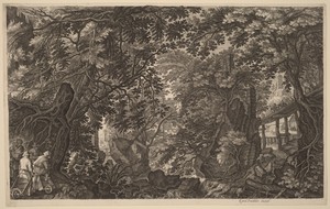 River Landscape with a Duck Hunter