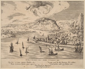 River Landscape with the Fall of Icarus