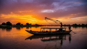 River Niger Fisherman