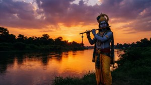 River Sunset Flute