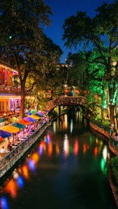 River Walk Night Lights