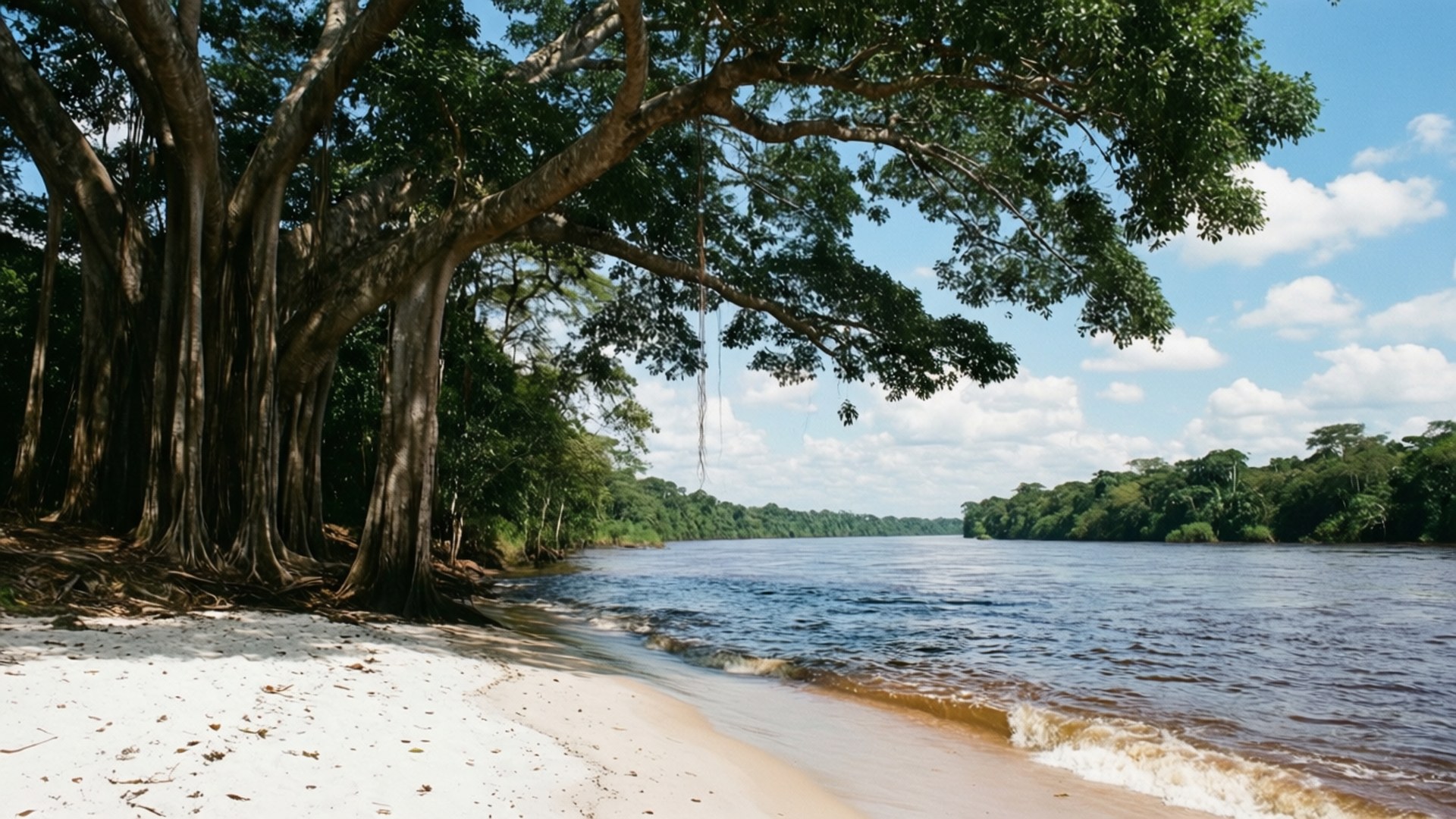 Riverside Paradise by Wallpapers.art Studio