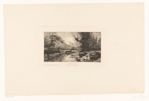 Rivierlandschap bij Champagne-en-Valromey