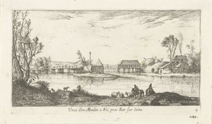 Rivierlandschap nabij Bar-sur-Seine