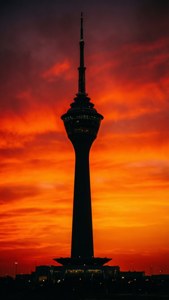 Riyadh TV Tower Sunset