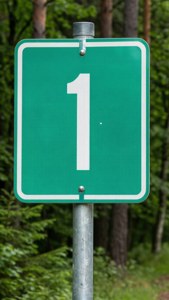 Road Sign Number 1