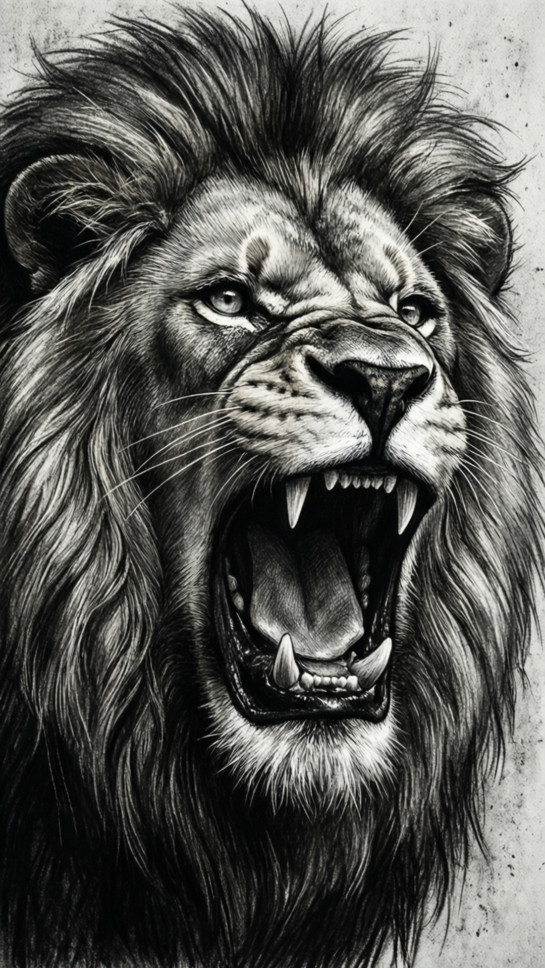 Roar in Shadows by Wallpapers.art Studio