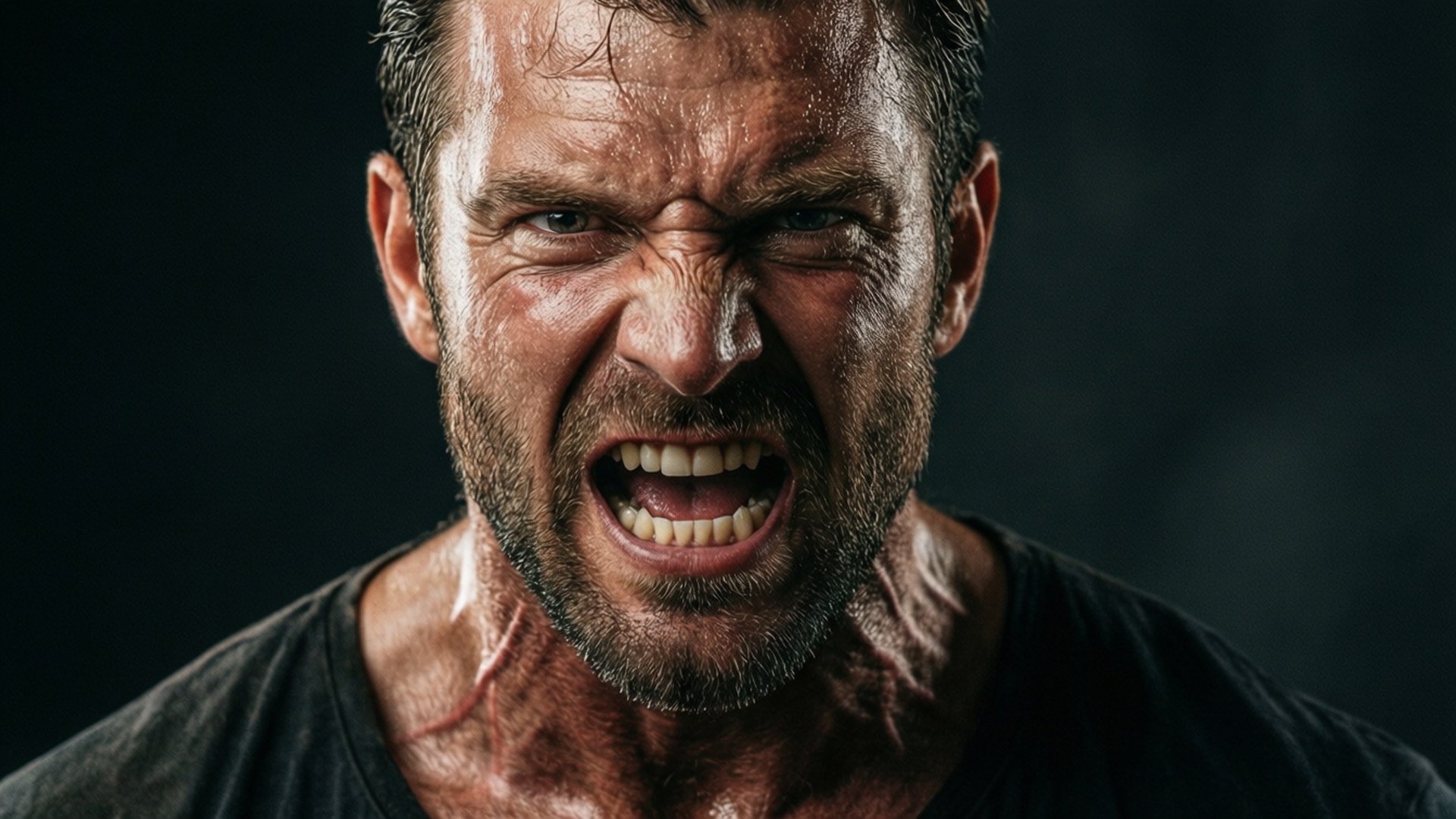 Roaring Aggression by Wallpapers.art Studio