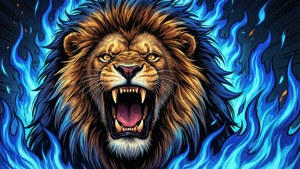 Roaring Lion Flames