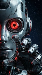 Robot Eye Close-Up