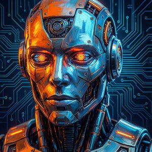 Robot Glow Gawx
