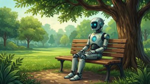 Robot in Park