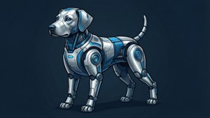 Robotic Dog Vector