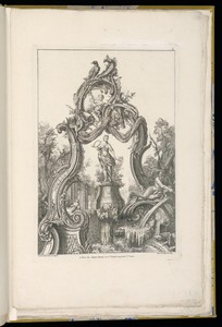 Rocaille Arch and Fountain with Diana