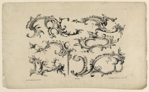 Rocaille Motifs, from Set No. 169