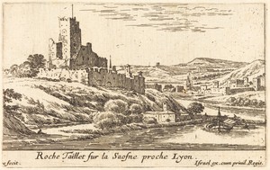 Roche Taillet sur la Saosne proche Lyon