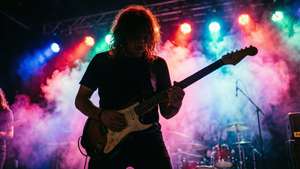 Rock Concert Silhouette