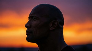 Rock Silhouette Sunset