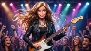 Rock Star Barbie Live
