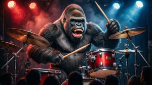 Rock Star Gorilla