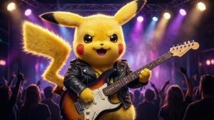 Rock Star Pikachu