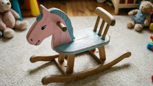 Rocking Horse Chair Top View