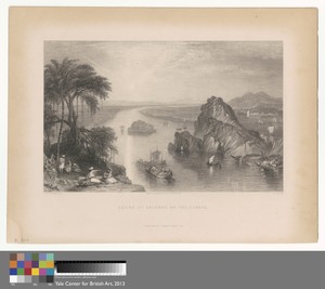 Rocks at Colgong on the Ganges