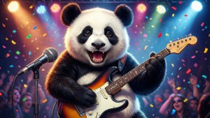 Rockstar Panda
