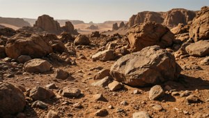 Rocky Mars Terrain