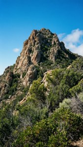 Rocky Peak Clear Sky