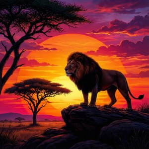 Rocky Sunset Gaze