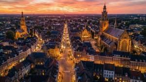 Roermond Sunset Aerial