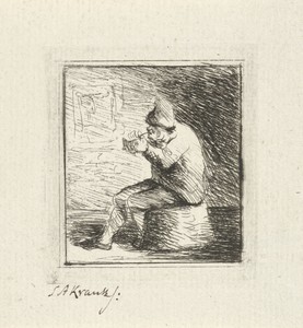 Rokende boer