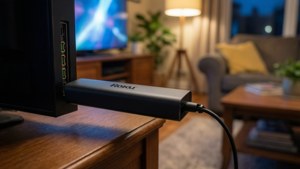 Roku Stick in TV