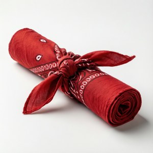 Rolled Bandana Knot