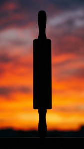 Rolling Pin Silhouette Sunset