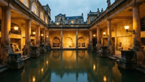 Roman Baths Twilight