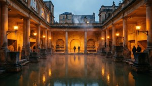 Roman Baths Twilight