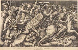 Roman Soldiers Fighting the Dacians