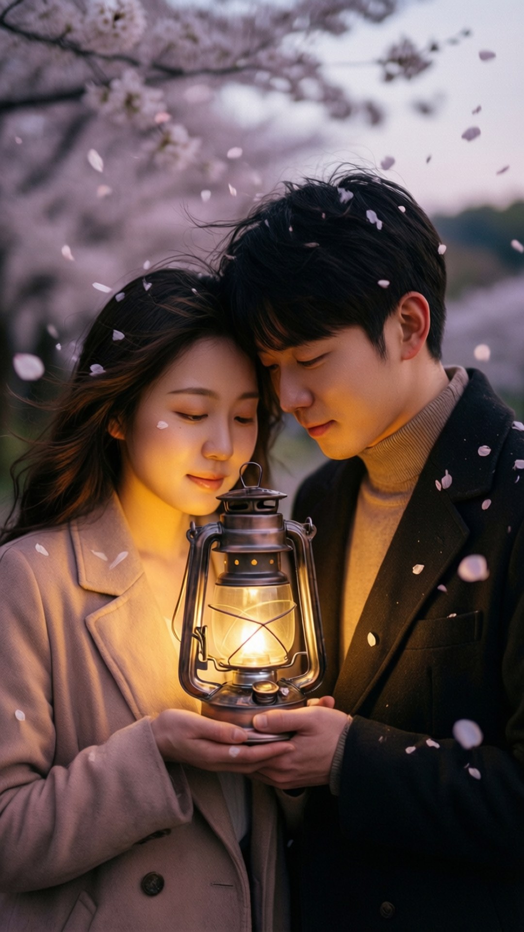 Romance by Lantern by Wallpapers.art Studio