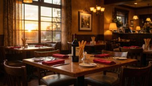 Romantic Dinner Setting